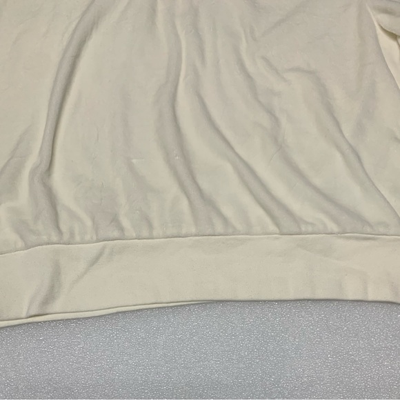 Ralph Lauren Womens Velour Track Jacket L-Large Quarter Zip Stretch $148 - Picture 4 of 9